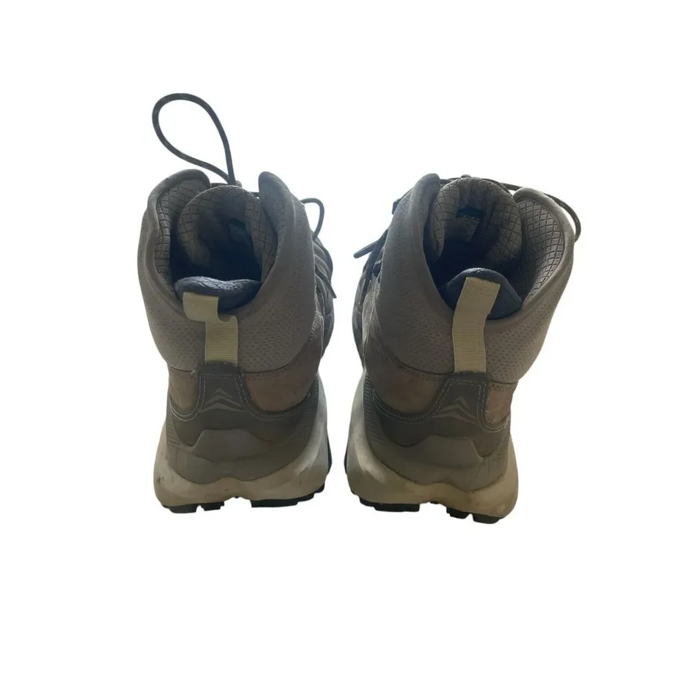 HOKA Kaha 2 Men’s Blue Gray Hiking GTX Boots Shoes Soze 10.5 Goretex